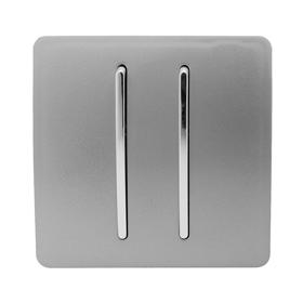 ART-2DBLG  2 Gang Doorbell Light Grey